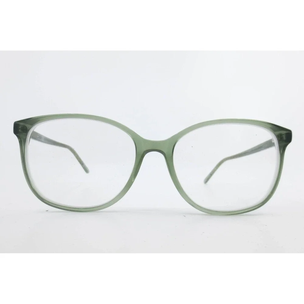 Muse 35-000223 Eyeglasses Sage Green Translucent Oval Frames 53-16-145
